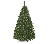 CHRISTMAS TREE New Boxed Traditional Forest Green Luxury TREE (Young Pine, 180 cm)