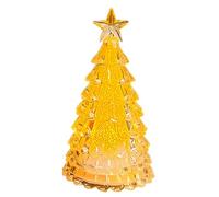 Christmas Tree Night Light - Battery Operated LED Lamp For Indoor Use | 10.7x5.8x5.8cm ABS With Electronic Components, Decorative Night Lamp With Warm Glow For Bedroom, Living Room