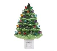 Christmas Tree Night Light: Create a Cozy Festive Atmosphere with This Green(2 PACK)