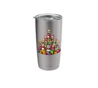 Christmas Tree Oriental Shorthair Cat Stainless Steel Insulated Tumbler
