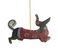 Christmas Tree Ornament 2023 - Funny Dachshund Christmas Tree Hanging Pendant, Hanging Christmas Tree Decorations, Acrylic Dog Christmas Tree Ornament For Christmas Tree Car Decoration