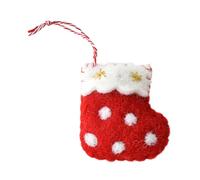 Christmas Tree Ornament - Hangable Cute Soft - Christmas Decoration Felt Santa Stocking - for Windowsill Door Purse Living Room Bedroom Balcony Garden Cafe Party