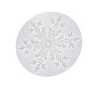 Christmas Tree Ornament Mirrored Snowflake Shaped Pendant Silicone Mold Hanging Accessories Epoxy Resin Mold Snowflake Epoxy Resin