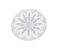 Christmas Tree Ornament Mirrored Snowflake Shaped Pendant Silicone Mold Hanging Accessories Epoxy Resin Mold Snowflake Epoxy Resin