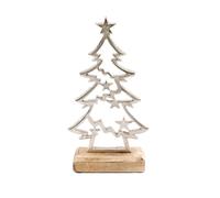 Christmas Tree Ornament Something Different Silver One Size