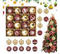 Christmas Tree Ornaments 16 Pieces Classic Hanging Ornaments