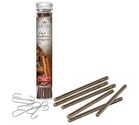 Christmas Tree Ornaments - 6 Scentsicles Scent Sticks Hanging Decorations (Cinnamon 4733)