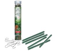 Christmas Tree Ornaments - 6 Scentsicles Scent Sticks Hanging Decorations (White Winter Fir 4702)