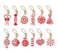 Christmas Tree Ornaments, Cartoon Pendant | Paper Gingerbread Man Cute Ornaments,for New Year Winter Festival Workplace Ceiling Birthday Indoor Home