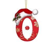 Christmas Tree Ornaments for The Home 26 Letters Christmas Tree Decoration Pendant Ornaments Personalized DIY Decoration Xmas Hanging Decor Decor for Holiday Celebrations