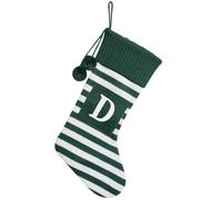 Christmas Tree Ornaments for The Home Christmas Large Letters Stockings Cute Striped Tree Pendant Holiday Decorations Festive Holiday Decor