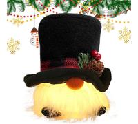 Christmas Tree Pendant Dolls, Christmas Doll Ornaments, LED Faceless Hanging Dolls LED Plush Christmas Dolls - Christmas Ornaments Cute Noses Pendants