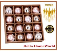 Christmas Tree Pendants Decorative Hanging Baubles Balls Set -16 ✨GREAT 4 XMAS✨