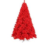 Christmas Tree, Pine With Metal Stand,Outdoor Indoor Large Artificial Holiday Decor For Office Shop