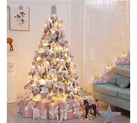 christmas tree pink decorations artificial creativity gift xmas decor ornaments decorations for 1.5 m,2.4 mcompany home,2.1 m,outdoor,1.8 m-a2 1.8m the new