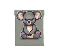 Christmas Tree Print Leather Coin Purse, Small Change Pouch Wallet,Squeeze Coin Purse Pouch For Men Women, The Lovely Koala, One Size, Fashion