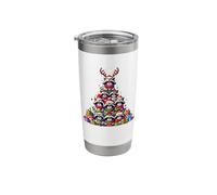 Christmas Tree Raccoon Trash Panda Raccoons Stainless Steel Insulated Tumbler