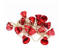 Christmas Tree Red/Golden For Christmas Party Family Reunion 2m Long Decorative Bells Home Decor Christmas Bells Garland