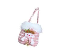 Christmas Tree Santa Gift Bag Perfect For Exchanging Presents Candies And Warm Wishes On Reusable Fabric Gift Bags
