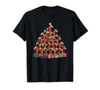 Christmas Tree Scottish Deerhound T-Shirt