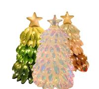 Christmas Tree Shape Balloonoversized crystal symphony three-dimensional inflatable aluminum film balloon festive atmosphere scene decoration