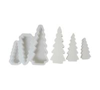 Christmas Tree Shape Silicone Mold for Making Soap Christmas Ornaments Home Decoration Baking Tool Silicone Holiday Decoration Mold