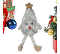 Christmas Tree-Shaped Doll, Cartoon Tree Plush, Holiday Stuffed Figure, Sturdy Construction, Festive Decoration, 32cm, For Kids Playtime Home Travel Shelf Display