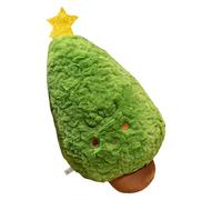 Christmas Tree Shaped Pillows, Christmas Tree Plush Party Doll | Plush Tree Throw Pillows, Beautiful Pillows, Pillows, Bedding for Bedroom, Couch, Home, 12 Inch