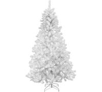 Christmas Tree Shatchi 120Cm Alaskan Pine Artificial Bushy Looking White Flocked