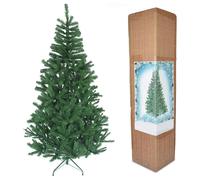 Christmas Tree, SHATCHI Alaskan Pine Unlit Christmas Tree Green - 6ft(1.8m)