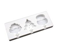 Christmas Tree Silicone Ice Pop Mold for Yogurt and Lollipops