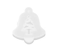 Christmas Tree Silicone Mold Mini Portable Reusable DIY Handmade Silica Gel Pack Christmas Charm Mold for Resin Crafting Jewelry Making Keychains Pendants Bag Decorations 1 Piece (Christmas Tree Mold