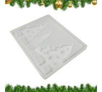 Christmas Tree Silicone Mould - Cement Mould for Home Creations, Silicone for Christmas Tree, Easy Release for Cement Plaster, Enthusiastic Artists, Decorators