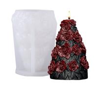 Christmas Tree Silicone Mould for Aromatherapys Making and Holiday Decorations with Food Grade Materials