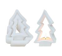 Christmas Tree Silicone Mould - Resin, Candle Mould | Festive Craft Flexible Epoxy Clay Moulding, Reusable Baking Shape, Handmade Gift Making Holiday
