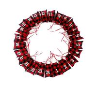 Christmas Tree Skirt Apron Bottom Decoration With 24 Day Timer Advent Calendar Holiday Supplies For Children Kids Gifts Christmas Tree Skirt Family Members Favorite Home Decor For The Holidays Non