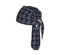 Christmas Tree Snow Print Breathable Wide-Fit Cycling Cap Unisex Sports Head Cover Yoga Running Workouts