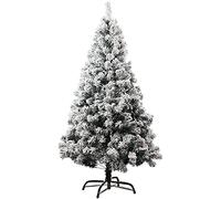 Christmas Tree Snowflake Christmas Tree Artificial Pine Christmas Tree With Metal Stand Christmas Decorations New Year Decoration Easy To Assemble (A 300cm(10 Feet)) (A 120cm(4 Feet)) Fashionable