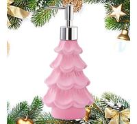 Christmas Tree Soap Dispenser with Pump Christmas Decor Resin Liquid Hand Soap Dispensers Decorative Hand Pump Refillable Soaps Dispenser Leak Proof Decorative Pumps Bottle for Kitchen Shower Bathroom