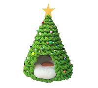 Christmas Tree, Soft Fleece Lining, 1x, Kitten Tent Material, D I Y Pet House Kit, Pre-Cut Fabric, For Pets Cats Dogs Friends Winter Activities Home indoor