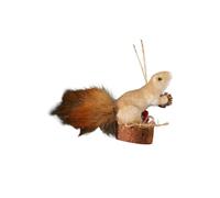 Christmas Tree Squirrel Ornament Realistic Hanging Decoration For Indoor And Outdoor Party Decoration Ornament