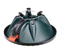 Dark Green Plastic Christmas Tree Stand 14Cm