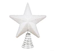 Christmas Tree Star With Glitter Elements To Brighten Holiday Decor And Create Festive Ambiance On Trees And Tables