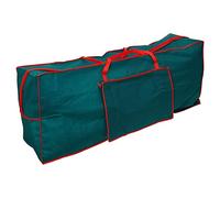 Christmas Tree Storage Bag Xmas Ornament Bag Sturdy Zip Up Cover Sack with Carry Handles (L 125 x W 30 x H 50 cm)