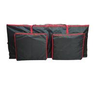 Christmas Tree Storage Box, Christmas Tree Container Large Tote, Double-Zipper Organizer with Handles for Garage College Dorm Winter Holiday Camping Moving