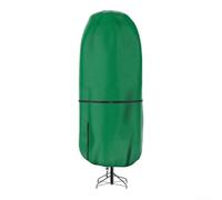 Christmas Tree Storage Cover Upright Style with Adjustable Cord Locks and Zipper, Suitable for 3 to 9 ft Artificial Trees, Protects Tree Without Disassembly (Light green 9FT)