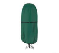 Christmas Tree Storage Cover Upright Style with Adjustable Cord Locks and Zipper, Suitable for 3 to 9 ft Artificial Trees, Protects Tree Without Disassembly (Dark green 5FT)