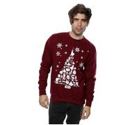 Christmas Tree Sweatshirt Star Wars Burgundy M