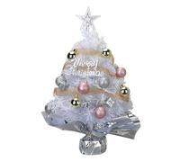 Christmas Tree Tabletop - Holiday Decor - Desktop Artificial Christmas Tree with Star Topper - for Home Office Winter Mantel Room Holiday Party Table Centerpiece