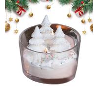 Christmas Tree Tea Candle, Aromatherapy Tea Light, Christmas Tree Candle, Christmas Aromatherapy Candle, Meditation Yoga Relaxing Tea Light Candle, Seasonal Decoration for Bathroom